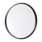 Flash Furniture 30in Round Black Metal Framed Accent Wall Mirror HMHD-22M116YA-BLK-GG - alternate 7